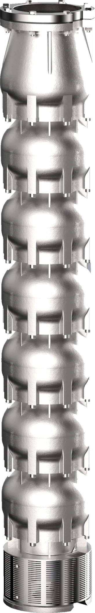 Hidráulica multietapa WATEX WSP en fundición de acero inoxidable